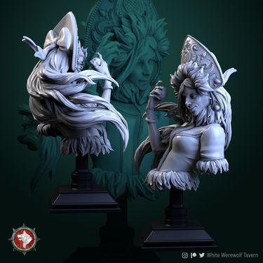 Snowgirl Bust